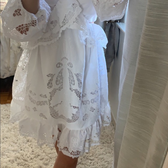 LACE open back DRESS - Picture 2 of 4